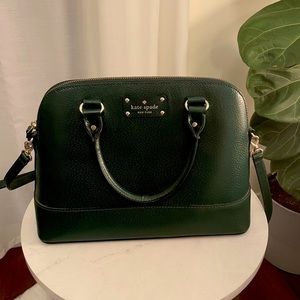 Emerald green Kate spade handbag